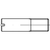 TOOLCRAFT TO-5394690 Tapeind M3 Staal Galvanisch verzinkt 100 stuk(s)