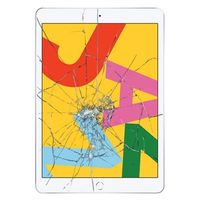 iPad 10.2 (2019) Displayglas & Touchscreen Reparatie - Wit - thumbnail