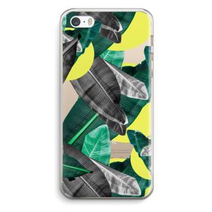 Fantasie jungle: iPhone 5 / 5S / SE Transparant Hoesje