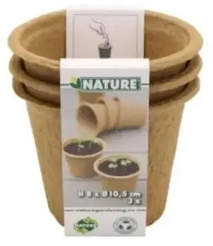 Nature Biopot 8x10,5cm - 3stuks