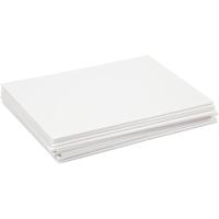 Creativ Company Foam bord, a4, vel 210x297 mm, dikte 3 mm, wit, 10 vel/ 1 doos