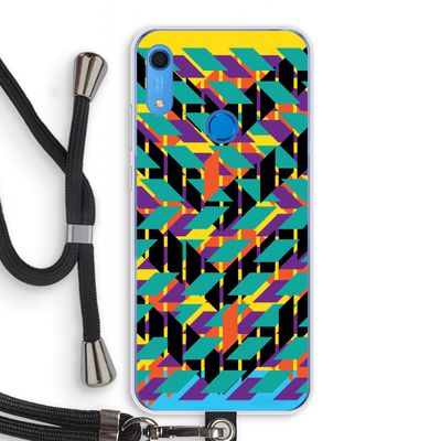 Skew Bee 1: Huawei Y6s Transparant Hoesje met koord