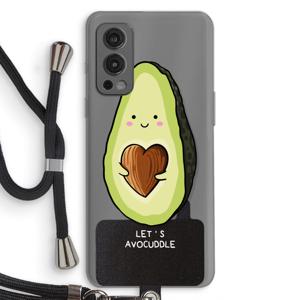 Avocuddle: OnePlus Nord 2 5G Transparant Hoesje met koord