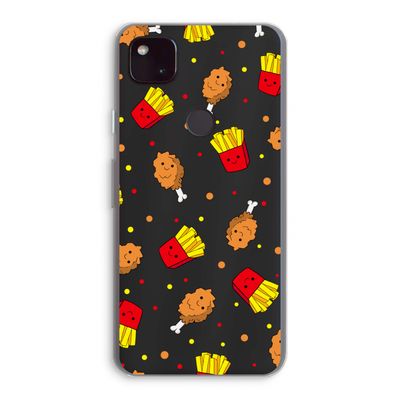 Chicken 'n Fries: Google Pixel 4a 5G Transparant Hoesje