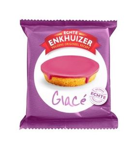 Echte Enkhuizer koeken Echte Enkhuizer - Glace Koek 55 Gram 18 Stuks