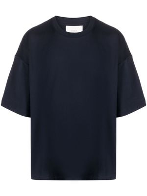 Studio Nicholson t-shirt oversize à manches courtes - Bleu