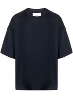 Studio Nicholson t-shirt oversize à manches courtes - Bleu - thumbnail