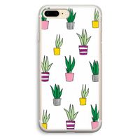 Sanseveria: iPhone 7 Plus Transparant Hoesje