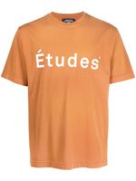 Études Studio t-shirt à logo imprimé - Marron