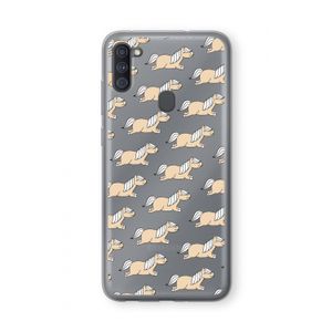 Ponys: Samsung Galaxy A11 Transparant Hoesje