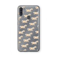 Ponys: Samsung Galaxy A11 Transparant Hoesje