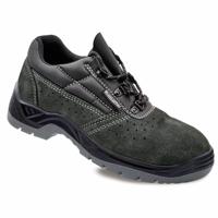 Veiligheidsschoenen s1p src Blackleather Suède Grijs - Maat: 37