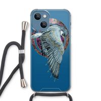 Golden Falcon: iPhone 13 Transparant Hoesje met koord