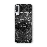 Zwart marmer: Samsung Galaxy A70 Transparant Hoesje
