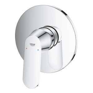 Grohe Eurosmart Cosmopolitan Inbouwthermostaat - 1 knop - zonder omstel - chroom 24044000