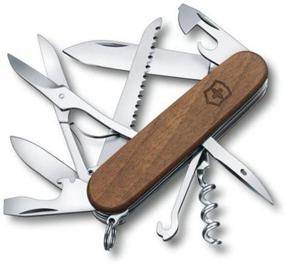 Victorinox Huntsman Wood Zakmes Walnoot