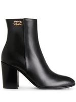 Giuseppe Zanotti bottines Enriette en cuir - Noir - thumbnail