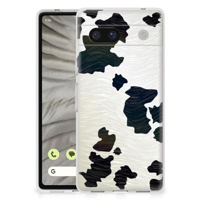 Google Pixel 7A | TPU Hoesje | Koeienvlekken