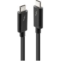 Lindy 41557 2m 20Gbit/s Zwart Thunderbolt-kabel