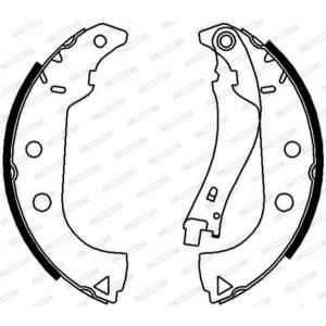 Ferodo Remschoen set FSB675
