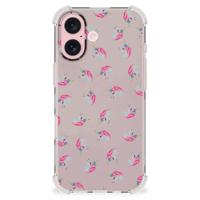 Doorzichtige Silicone Hoesje voor iPhone 16 Unicorns