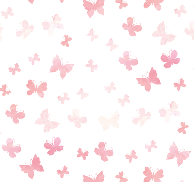 Behang vlinders Roze vlinders