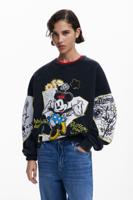 Minnie Mouse sweatshirt - BLACK - L