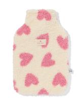 HEMA Kruik 33cm hartjes crème