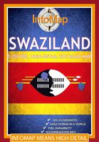 Wegenkaart - landkaart Swaziland | Infomap - thumbnail