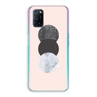 Marmeren cirkels: Oppo A72 Transparant Hoesje