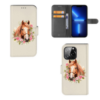 Telefoonhoesje met Pasjes voor iPhone 13 Pro Paard - thumbnail