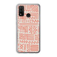 Marrakech Pink: Huawei P Smart (2020) Transparant Hoesje