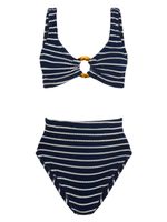 Hunza G bikini Nadine rayé - Bleu - thumbnail