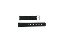 Horlogeband Tag Heuer WK111A/0 / BT0702 Rubber Zwart 20mm