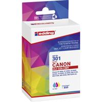 Edding Inktcartridge vervangt Canon CLI-526CMY Compatibel Combipack Cyaan, Magenta, Geel EDD-301 18-301-01 - thumbnail