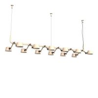 Tonone Bolt 12-pack Pendant Hanglamp - Creme Wit