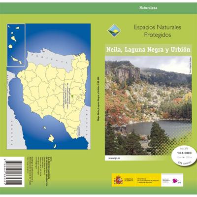 Wandelkaart 17 Parques Nacionales Parques Naturales de Neila, Laguna Negra y Urbión + guide SP | CNIG - Instituto Geográfico Nacional