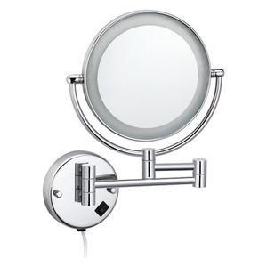 Cosmeticaspiegel Best Design Steiner Chroom met LED (20 cm)