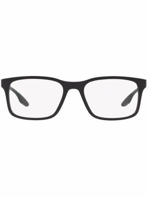 Prada Eyewear lunettes de vue à monture rectangulaire - Noir