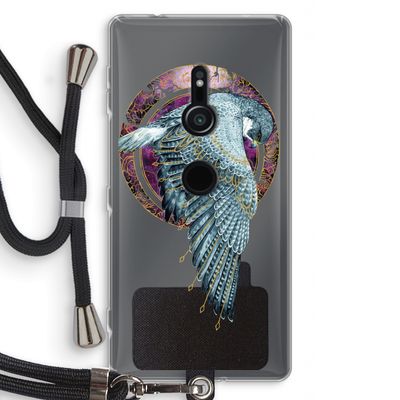Golden Falcon: Sony Xperia XZ2 Transparant Hoesje met koord