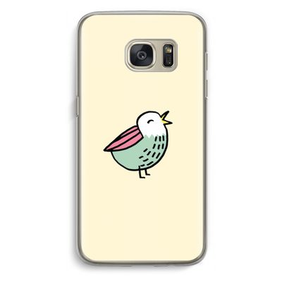 Birdy: Samsung Galaxy S7 Transparant Hoesje