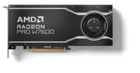 AMD AMD Radeon Pro W7600 Videokaart 8 GB GDDR6-SDRAM PCIe x16 DisplayPort - thumbnail