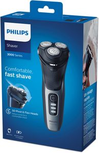 Philips 3000 series Shaver series 3000 S3231/52 Wet & Dry elektrisch scheerapparaat, Series 3000