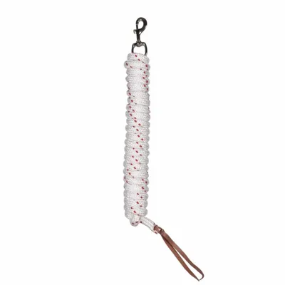 Pagony Nylon Leadrope 4,40 mtr wit maat:4