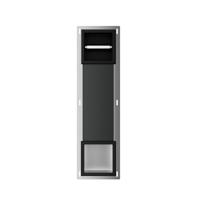 Wiesbaden Toiletrolhouder Zonder Klep en Reserverolhouder Inbouw Rocko Mat Zwart Wiesbaden Toiletrolhouder Zonder Klep en Reserverolhouder Inbouw Rocko Mat Zwart
