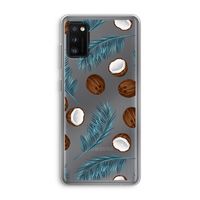 Kokosnoot roze: Samsung Galaxy A41 Transparant Hoesje Kokosnoot roze: Samsung Galaxy A41 Transparant Hoesje