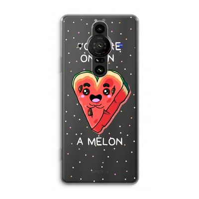 One In A Melon: Sony Xperia Pro-I Transparant Hoesje