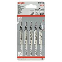 Bosch Professional T101D Decoupeerzaagbladen Clean for Wood VE=5 - 2608630032