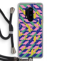 Skew Blush 1: OnePlus 8 Pro Transparant Hoesje met koord