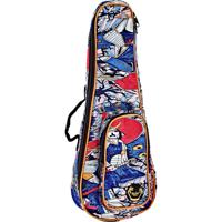 Ortega Keiki KUB-SR-SO Samurai gigbag voor sopraan ukelele